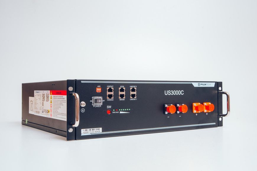 Акумулятор Pylontech US3000C Plus 3.5 kW Литиевая аккумуляторная батарея LiFePo4 48В 74A 2015501097 фото