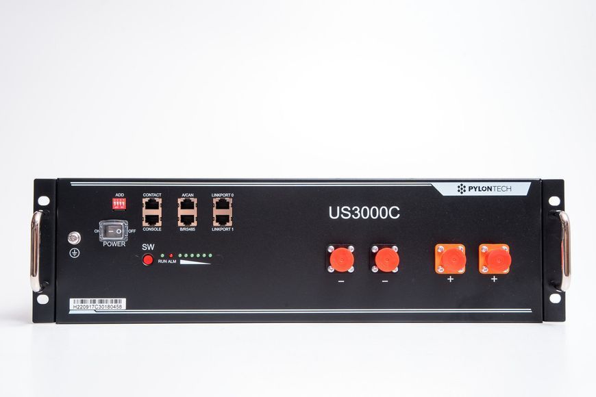 Акумулятор Pylontech US3000C Plus 3.5 kW Литиевая аккумуляторная батарея LiFePo4 48В 74A 2015501097 фото