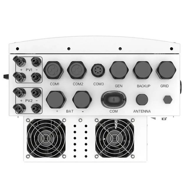 Гібридний трифазний інвертор Solis S6-EH3P12K-L (12 кВт, 48В, 3 фази, 2 MPPT, Wi-Fi) Solis S6-EH3P12K-L фото